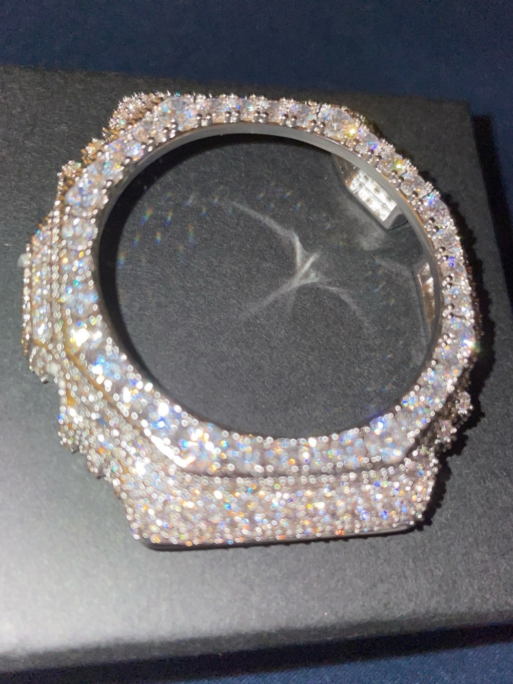 Moissanite G-shock ga-2100 cover, open to offers!!